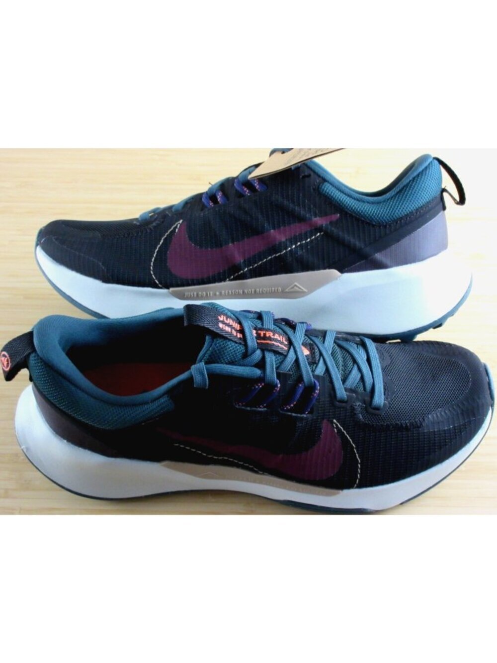 Nike Women's Juniper Trail 2 NN Running Shoes Black Maroon Green Sizes NIB
